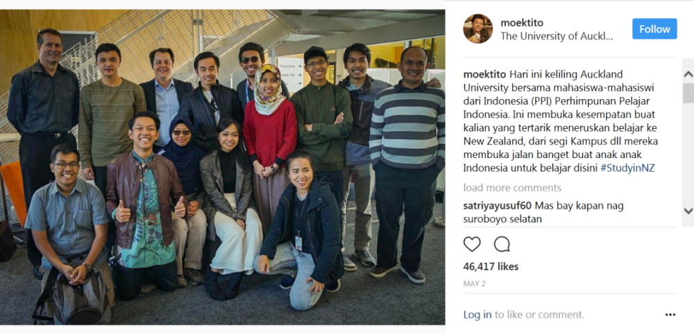 indonesian vlogger visit